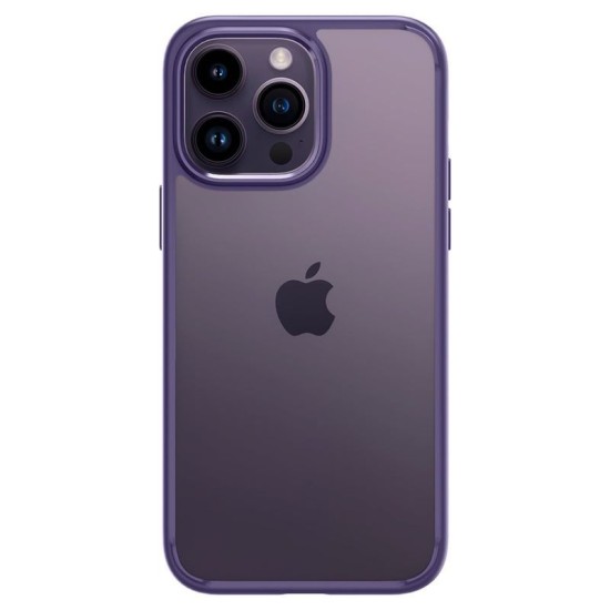 Husa Spigen Ultra Hybrid compatibila cu iPhone 14 Pro Deep Purple (Spigen, iPhone 14 Pro) by www.silkase.ro Husa Spigen Ultra Hybrid compatibila cu iPhone 14 Pro Deep Purple (iPhone 14 Pro, ACS05577) by www.silkase.ro