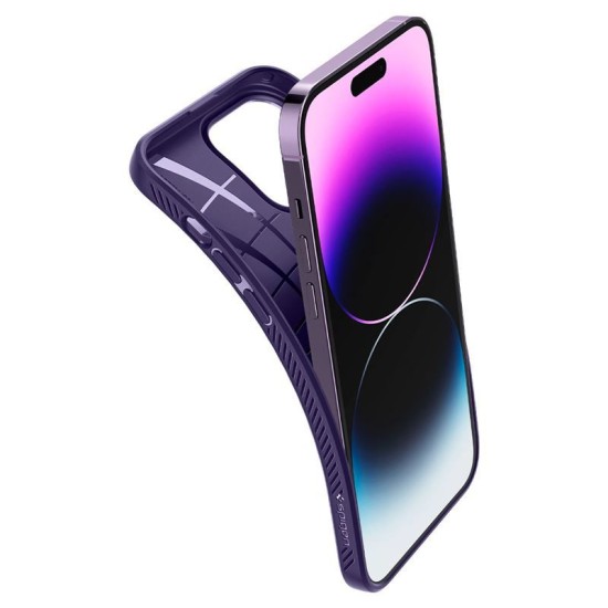 Husa Spigen Liquid Air pentru Apple iPhone 14 Pro Mov inchis (Spigen, iPhone 14 Pro) by www.silkase.ro Husa Spigen Liquid Air pentru Apple iPhone 14 Pro Mov inchis (iPhone 14 Pro, ACS05578) by www.silkase.ro