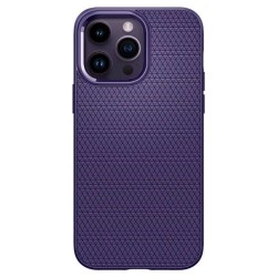 Husa Spigen Liquid Air pentru Apple iPhone 14 Pro Mov inchis Husa Spigen Liquid Air pentru Apple iPhone 14 Pro Mov inchis