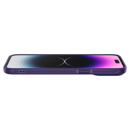 Husa Spigen Liquid Air pentru Apple iPhone 14 Pro Mov inchis (Spigen, iPhone 14 Pro) by www.silkase.ro Husa Spigen Liquid Air pentru Apple iPhone 14 Pro Mov inchis (iPhone 14 Pro, ACS05578) by www.silkase.ro