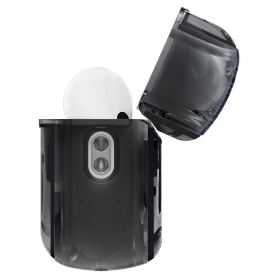 Husa pentru Apple AirPods Pro 2, Spigen, Policarbonat, Gri (Spigen, Ingredi) by www.silkase.ro Husa pentru Apple AirPods Pro 2, Spigen, Policarbonat, Gri (Ingredi, ACS05593) by www.silkase.ro