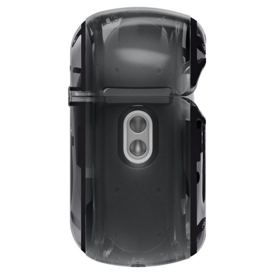 Husa pentru Apple AirPods Pro 2, Spigen, Policarbonat, Gri (Spigen, Ingredi) by www.silkase.ro Husa pentru Apple AirPods Pro 2, Spigen, Policarbonat, Gri (Ingredi, ACS05593) by www.silkase.ro