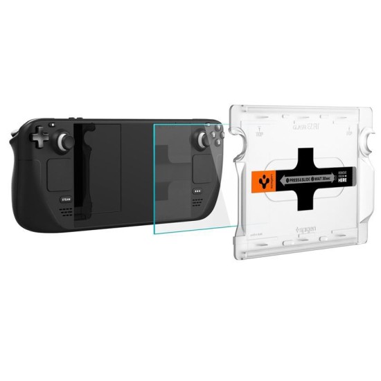 Folie de sticla Spigen Glas.tR EZ Fit pentru Steam Deck (Spigen, Ingredi) by www.silkase.ro Folie de sticla Spigen Glas.tR EZ Fit pentru Steam Deck (Diverse accesorii, AGL05600) by www.silkase.ro