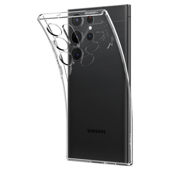 Husa de protectie Spigen Liquid pentru Samsung Galaxy S23 Ultra, Crystal Transparent (Spigen, S23 Ultra) by www.silkase.ro Husa de protectie Spigen Liquid pentru Samsung Galaxy S23 Ultra, Crystal Transparent (S23 Ultra, ACS05610) by www.silkase.ro