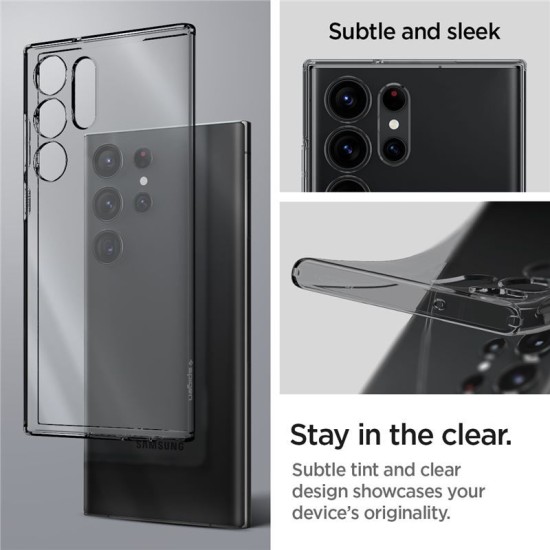 Husa Spigen Liquid Crystal compatibila cu Samsung Galaxy S23 Ultra Space Crystal (Spigen, S23 Ultra) by www.silkase.ro Husa Spigen Liquid Crystal compatibila cu Samsung Galaxy S23 Ultra Space Crystal (S23 Ultra, ACS05611) by www.silkase.ro
