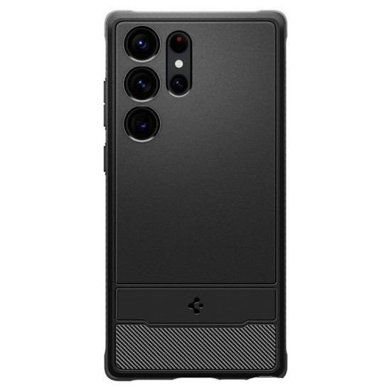 Husa Spigen Rugged Armor pentru Samsung Galaxy S23 Ultra Negru Mat (Spigen, S23 Ultra) by www.silkase.ro Husa Spigen Rugged Armor pentru Samsung Galaxy S23 Ultra Negru Mat (S23 Ultra, ACS05613) by www.silkase.ro