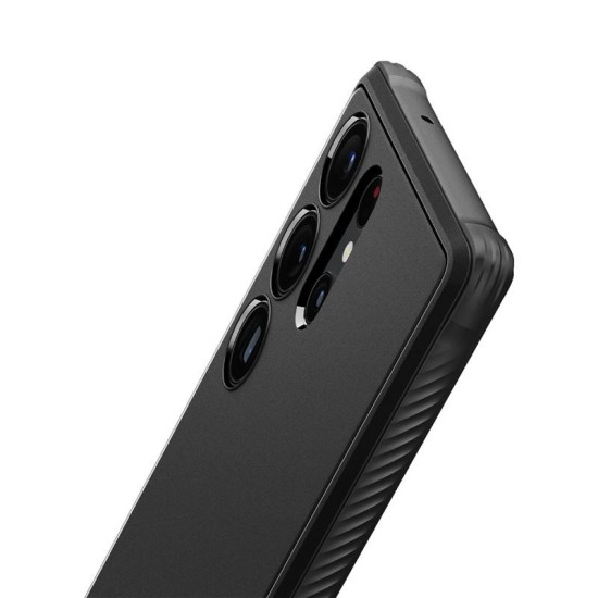 Husa Spigen Rugged Armor pentru Samsung Galaxy S23 Ultra Negru Mat (Spigen, S23 Ultra) by www.silkase.ro Husa Spigen Rugged Armor pentru Samsung Galaxy S23 Ultra Negru Mat (S23 Ultra, ACS05613) by www.silkase.ro