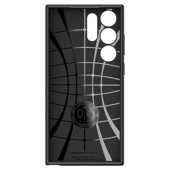 Husa pentru Samsung Galaxy S23 Ultra, Spigen Liquid Air, Matte Black (Spigen, S23 Ultra) by www.silkase.ro Husa pentru Samsung Galaxy S23 Ultra, Spigen Liquid Air, Matte Black (S23 Ultra, ACS05614) by www.silkase.ro
