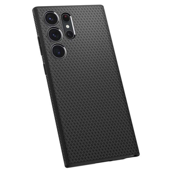 Husa pentru Samsung Galaxy S23 Ultra, Spigen Liquid Air, Matte Black (Spigen, S23 Ultra) by www.silkase.ro Husa pentru Samsung Galaxy S23 Ultra, Spigen Liquid Air, Matte Black (S23 Ultra, ACS05614) by www.silkase.ro