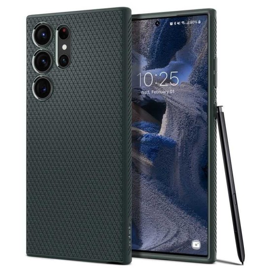 Husa Spigen Liquid Air pentru Samsung Galaxy S23 Ultra VRosue inchis (S23 Ultra, ACS05615) by www.silkase.ro
