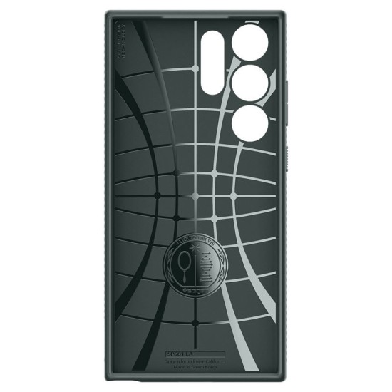 Husa Spigen Liquid Air pentru Samsung Galaxy S23 Ultra VRosue inchis (S23 Ultra, ACS05615) by www.silkase.ro