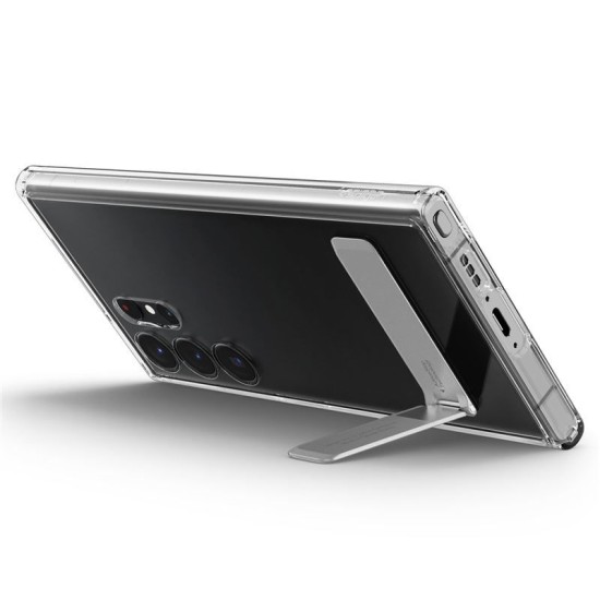 Husa Spigen Ultra Hybrid S compatibila cu Samsung Galaxy S23 Ultra Crystal Clear (Spigen, S23 Ultra) by www.silkase.ro Husa Spigen Ultra Hybrid S compatibila cu Samsung Galaxy S23 Ultra Crystal Clear (S23 Ultra, ACS05622) by www.silkase.ro