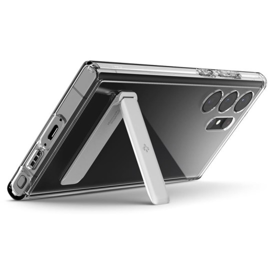 Husa Spigen Ultra Hybrid S compatibila cu Samsung Galaxy S23 Ultra Crystal Clear (Spigen, S23 Ultra) by www.silkase.ro Husa Spigen Ultra Hybrid S compatibila cu Samsung Galaxy S23 Ultra Crystal Clear (S23 Ultra, ACS05622) by www.silkase.ro