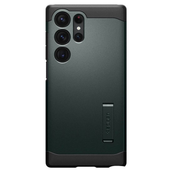Husa Spigen Tough Armor compatibila cu Samsung Galaxy S23 Ultra Green (S23 Ultra, ACS05625) by www.silkase.ro