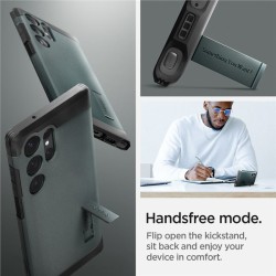 Husa Spigen Tough Armor compatibila cu Samsung Galaxy S23 Ultra Green Husa Spigen Tough Armor compatibila cu Samsung Galaxy S23 Ultra Green