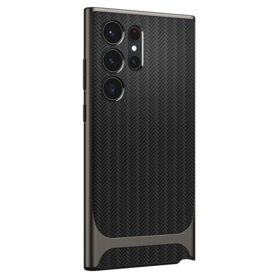 Husa Spigen Neo Hybrid compatibila cu Samsung Galaxy S23 Ultra Gunmetal (Spigen, S23 Ultra) by www.silkase.ro Husa Spigen Neo Hybrid compatibila cu Samsung Galaxy S23 Ultra Gunmetal (S23 Ultra, ACS05627) by www.silkase.ro