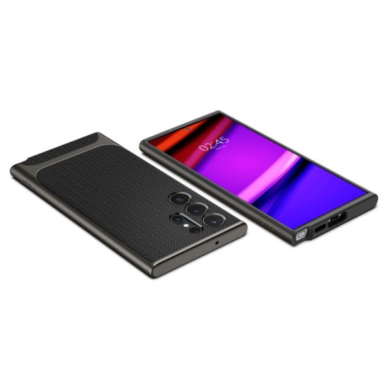 Husa Spigen Neo Hybrid compatibila cu Samsung Galaxy S23 Ultra Gunmetal (Spigen, S23 Ultra) by www.silkase.ro Husa Spigen Neo Hybrid compatibila cu Samsung Galaxy S23 Ultra Gunmetal (S23 Ultra, ACS05627) by www.silkase.ro