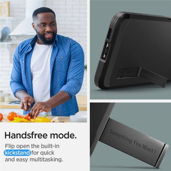 Husa Spigen Tough Armor pentru Samsung Galaxy S23+ Plus Negru (Spigen, S23 Plus) by www.silkase.ro Husa Spigen Tough Armor pentru Samsung Galaxy S23+ Plus Negru (S23 Plus, ACS05672) by www.silkase.ro