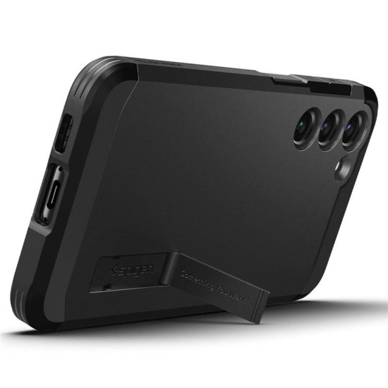 Husa Spigen Tough Armor pentru Samsung Galaxy S23+ Plus Negru (Spigen, S23 Plus) by www.silkase.ro Husa Spigen Tough Armor pentru Samsung Galaxy S23+ Plus Negru (S23 Plus, ACS05672) by www.silkase.ro