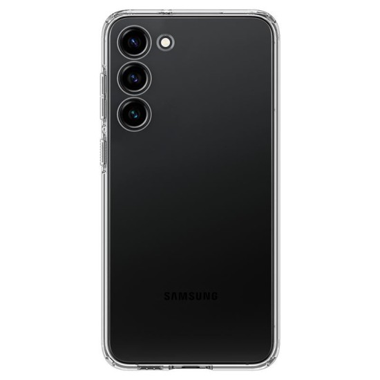 Husa Spigen Cristal Lichid1 pentru Samsung Galaxy S23 Transparent (S23, ACS05708) by www.silkase.ro