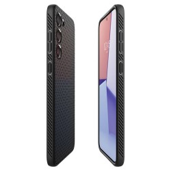 Husa telefon, Spigen, Pentru Samsung Galaxy S23, Negru Husa telefon, Spigen, Pentru Samsung Galaxy S23, Negru