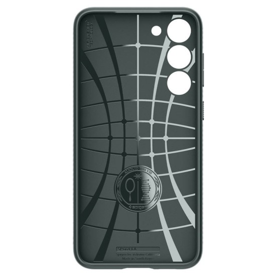 Husa Spigen Liquid Air compatibila cu Samsung Galaxy S23 Green (S23, ACS05713) by www.silkase.ro
