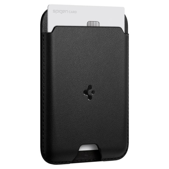Portcard Spigen Valentinus MagSafe pentru 3 carduri, negru (Spigen, Ingredi) by www.silkase.ro Portcard Spigen Valentinus MagSafe pentru 3 carduri, negru (Portofele și Suporturi Card, AFA05760) by www.silkase.ro