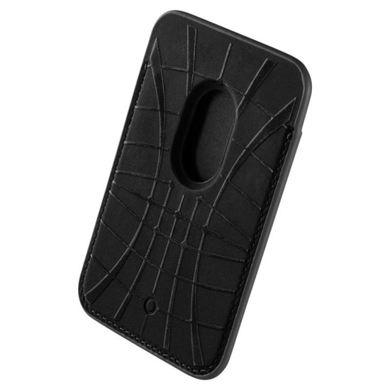 Portcard Spigen Valentinus MagSafe pentru 3 carduri, negru (Spigen, Ingredi) by www.silkase.ro Portcard Spigen Valentinus MagSafe pentru 3 carduri, negru (Portofele și Suporturi Card, AFA05760) by www.silkase.ro
