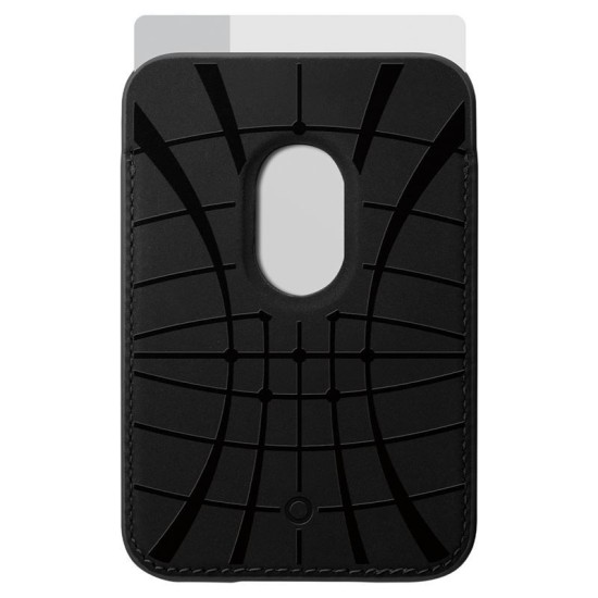 Portcard Spigen Valentinus MagSafe pentru 3 carduri, negru (Spigen, Ingredi) by www.silkase.ro Portcard Spigen Valentinus MagSafe pentru 3 carduri, negru (Portofele și Suporturi Card, AFA05760) by www.silkase.ro
