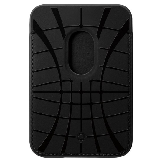 Portcard Spigen Valentinus MagSafe pentru 3 carduri, negru (Spigen, Ingredi) by www.silkase.ro Portcard Spigen Valentinus MagSafe pentru 3 carduri, negru (Portofele și Suporturi Card, AFA05760) by www.silkase.ro