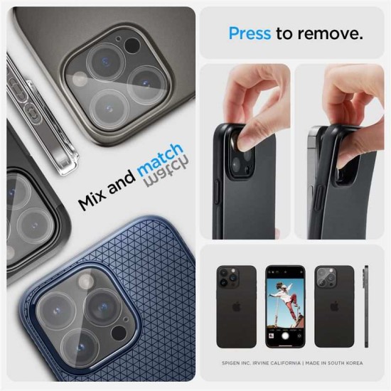 Set 2 folii sticla camera foto Spigen Optik compatibil cu iPhone 14 Pro / 14 Pro Max / 15 Pro / 15 Pro Max / 16 Pro / 16 Pro Max Crystal Clear (Spigen, Ingredi) by www.silkase.ro Set 2 folii sticla camera foto Spigen Optik compatibil cu iPhone 14 Pro / 14 Pro Max / 15 Pro / 15 Pro Max / 16 Pro / 16 Pro Max Crystal Clear (Ingredi, AGL05761) by www.silkase.ro