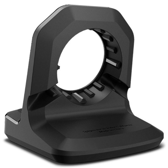 Docking stand pentru Apple Watch, Spigen Rugged, Armor Stand, TPU, Negru (Ingredi, AMP05764) by www.silkase.ro