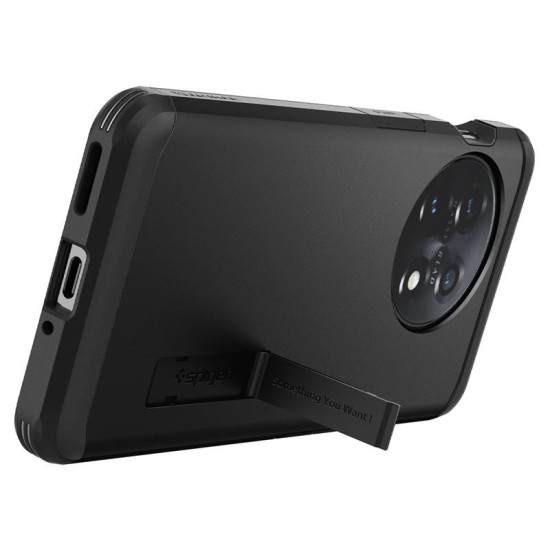 Husa Spigen Tough Armor pentru OnePlus 11 5G Negru (11, ACS05800) by www.silkase.ro