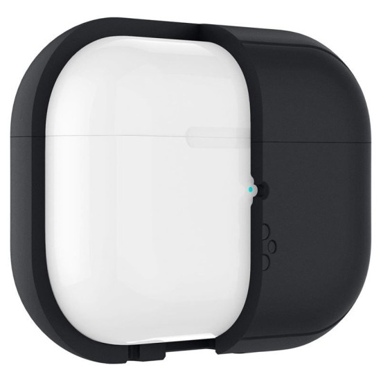 Husa Spigen Silicone Fit Strap compatibila cu Apple AirPods Pro / Pro 2 Black/Green (Spigen, Ingredi) by www.silkase.ro Husa Spigen Silicone Fit Strap compatibila cu Apple AirPods Pro / Pro 2 Black/Green (Ingredi, ACS05810) by www.silkase.ro