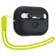 Husa Spigen Silicone Fit Strap compatibila cu Apple AirPods Pro / Pro 2 Black/Green (Spigen, Ingredi) by www.silkase.ro Husa Spigen Silicone Fit Strap compatibila cu Apple AirPods Pro / Pro 2 Black/Green (Ingredi, ACS05810) by www.silkase.ro