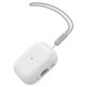 Husa Spigen Silicone Fit Strap compatibila cu Apple AirPods Pro / Pro 2 White/Grey (Ingredi, ACS05811) by www.silkase.ro