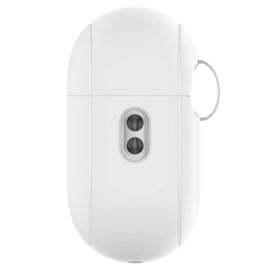 Husa Spigen Silicone Fit Strap compatibila cu Apple AirPods Pro / Pro 2 White/Grey (Ingredi, ACS05811) by www.silkase.ro