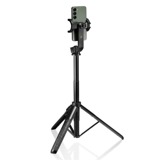 Trepied si selfie stick Spigen, versiune lunga, negru (Diverse accesorii, AMP05813) by www.silkase.ro