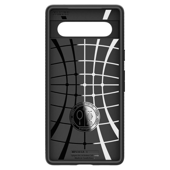 Husa Spigen Liquid Air pentru Google Pixel 7a, culoare negru (Pixel 7a, ACS05815) by www.silkase.ro