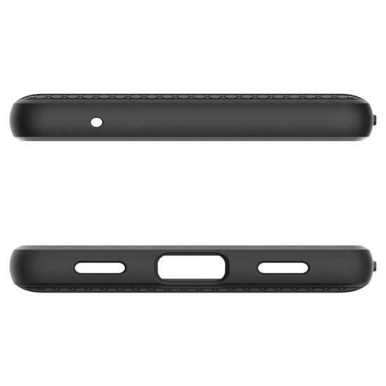 Husa Spigen Liquid Air pentru Google Pixel 7a, culoare negru (Pixel 7a, ACS05815) by www.silkase.ro