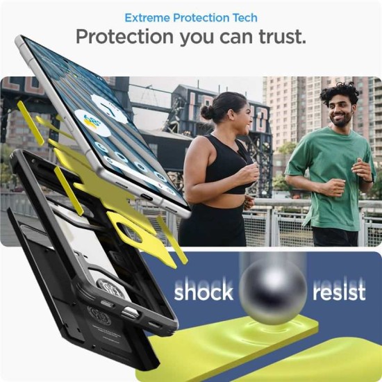 Husa Spigen Tough Armor pentru Google Pixel 7a, culoare gri metalic inchis (Spigen, Pixel 7a) by www.silkase.ro Husa Spigen Tough Armor pentru Google Pixel 7a, culoare gri metalic inchis (Pixel 7a, ACS05820) by www.silkase.ro