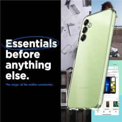 Husa Spigen Liquid Crystal compatibila cu Samsung Galaxy A14 5G Crystal Clear