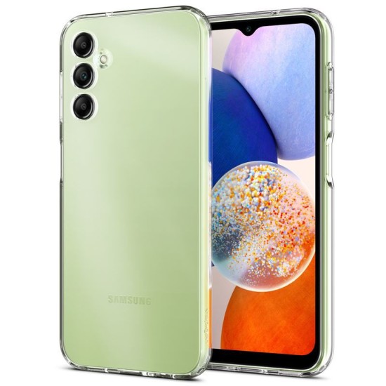 Husa Spigen Liquid Crystal compatibila cu Samsung Galaxy A14 5G Crystal Clear (Spigen, A14 5G) by www.silkase.ro Husa Spigen Liquid Crystal compatibila cu Samsung Galaxy A14 5G Crystal Clear (A14 5G, ACS05849) by www.silkase.ro