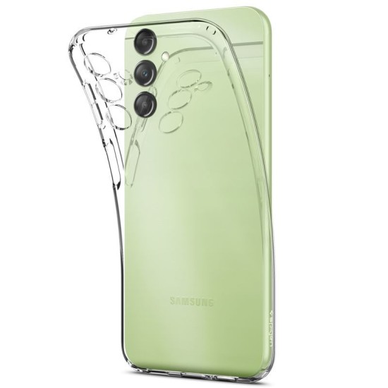 Husa Spigen Liquid Crystal compatibila cu Samsung Galaxy A14 5G Crystal Clear (Spigen, A14 5G) by www.silkase.ro Husa Spigen Liquid Crystal compatibila cu Samsung Galaxy A14 5G Crystal Clear (A14 5G, ACS05849) by www.silkase.ro
