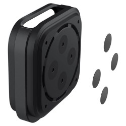 Suport de montare din silicon Spigen pentru Apple TV 4K Gen 3 (2022), negru