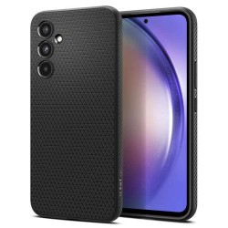 Husa Spigen Liquid Air pentru Samsung Galaxy A54 5G Negru Mat