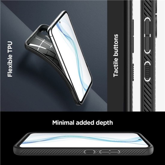 Husa Spigen Liquid Air pentru Samsung Galaxy A54 5G Negru Mat (A54, ACS05885) by www.silkase.ro