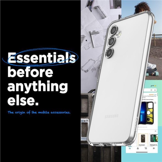 Husa Spigen Liquid Crystal compatibila cu Samsung Galaxy A54 5G Crystal Clear (Spigen, A54) by www.silkase.ro Husa Spigen Liquid Crystal compatibila cu Samsung Galaxy A54 5G Crystal Clear (A54, ACS05889) by www.silkase.ro