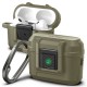 Husa Spigen Lock Fit compatibila cu Apple AirPods Pro / Pro 2 Khaki (Ingredi, ACS05911) by www.silkase.ro
