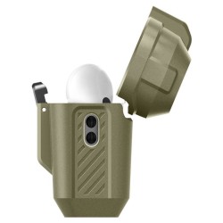 Husa Spigen Lock Fit compatibila cu Apple AirPods Pro / Pro 2 Khaki Husa Spigen Lock Fit compatibila cu Apple AirPods Pro / Pro 2 Khaki
